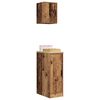 vidaXL Armoires de garage 2 pcs vieux bois bois d'ing&eacute;nierie