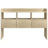 vidaXL Buffet Chêne sonoma 105x30x70 cm Bois d’ingénierie