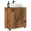 vidaXL Cabinet de salle de bain avec porte Bois Ancien 61 x 35 x 64 cm