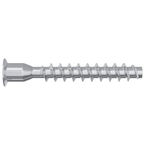 vidaXL Vis confirmat 2 pcs Argent&eacute; &Oslash;7 x 50 mm M&eacute;tал