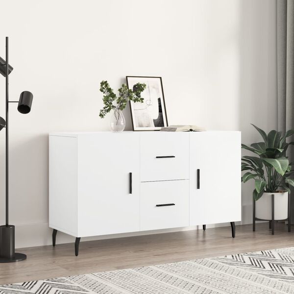 vidaXL Buffet blanc 100x36x60 cm bois d'ing&eacute;nierie