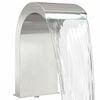vidaXL Cascade de piscine avec LED Acier Inox 304 45 x 30 x 65 cm