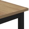 vidaXL Table basse Ch&ecirc;ne artisan 60 x 30 x 36 cm Bois d'ing&eacute;nierie