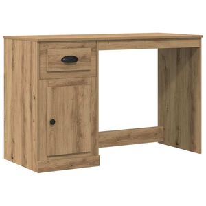 vidaXL Bureau Ch&ecirc;ne artisanal 50 x 115 x 75 cm Bois d'ing&eacute;nierie