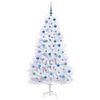 vidaXL Sapin de No&euml;l Artificiel &agrave; Branches Articul&eacute;es Blanc 180 cm