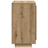 vidaXL Buffet chêne artisanal 80x40x75 cm bois d'ingénierie