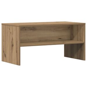 vidaXL Meuble TV ch&ecirc;ne artisanal 80x40x40 cm bois d'ing&eacute;nierie