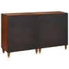 vidaXL Ensemble de buffet 2 pcs Marron 60 x 33,5 x 75 cm