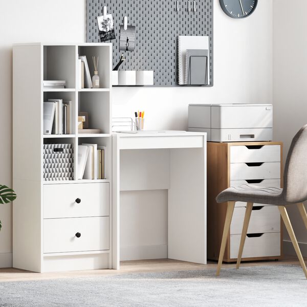 vidaXL Bureau Blanc 60 x 40 x 76 cm
