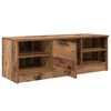 vidaXL Meuble TV Bois Ancien 102 x 35 x 36,5 cm Bois d'ing&eacute;nierie