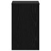 vidaXL Support de Plante 2 pcs Ch&ecirc;ne noir 30 x 30 x 50 cm