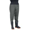 vidaXL Cuissardes avec bottes vert fonc&eacute; taille 43