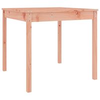 vidaXL Table de jardin 82,5x82,5x76 cm bois massif de douglas