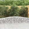 vidaXL Paniers &agrave; gabions arqu&eacute;s 25 pcs 400x50x40/60 cm Fer galvanis&eacute;