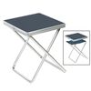 Camp Gear Chaise de camping pliable Gris Aluminium 1404346