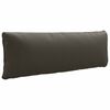 vidaXL Coussin de Dos 1 Pi&egrave;ce PUTTEN 100 % polyester Anthracite