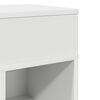 vidaXL Table de chevet avec tiroir blanc 25x31x66 cm