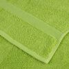vidaXL Serviettes de qualit&eacute; sup&eacute;rieure SOLUND 2 pcs vert pomme
