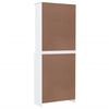 vidaXL Buffet ALTA blanc 77x35x188 cm bois massif de pin