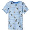 T-shirt pour enfants m&eacute;lange de bleu 140