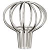 vidaXL Garde-feuilles de Goutti&egrave;re 2 pc Argent 50 mm Acier inoxydable