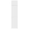 vidaXL Armoire de rangement mince blanc 50x42,5x225 cm