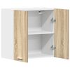 vidaXL Armoire suspendue "Lyon" Chêne Sonoma 60 x 31 x 60 cm Bois d'ingénierie