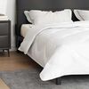 vidaXL Couettes & Duvets Blanc 200 x 200 cm Microfibre