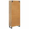 vidaXL Haut Armoire 2 pcs Ch&ecirc;ne artisanal 69,5 x 34 x 180 cm