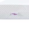 vidaXL Surmatelas Blanc 140 x 200 cm Tissu jacquard