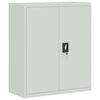 vidaXL Classeur gris clair 90x40x105 cm acier