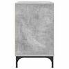 vidaXL Table de chevet Gris b&eacute;ton 63,5 x 36 x 61 cm Bois d'ing&eacute;nierie