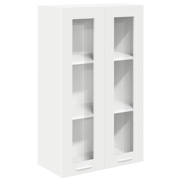 vidaXL Armoire suspendue Blanc 60 x 31 x 100 cm Bois d'ing&eacute;nierie