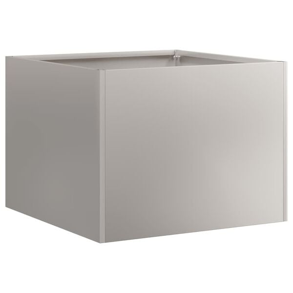 vidaXL Jardini&egrave;re rouill&eacute; 40x40x30 cm acier inoxydable