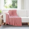 vidaXL Couvertures &agrave; jeter 24 pcs Rose 170 x 130 cm Toison