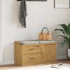 vidaXL Banc de couloir SANDNES 87x40x50 cm bois de pin massif