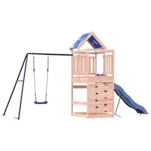 vidaXL Aire de jeux d'ext&eacute;rieur bois massif de douglas