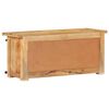 vidaXL Meuble TV 90x35x40 cm Bois massif de manguier
