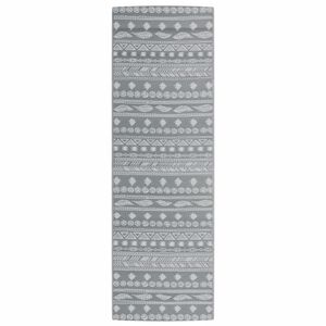 vidaXL Tapis d'ext&eacute;rieur ARAKIL gris 80 x 250 cm PP