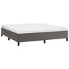 vidaXL Cadre de lit sans matelas gris 160x200 cm similicuir