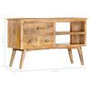 vidaXL Buffet 102x35x61 cm Bois de manguier massif