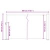 vidaXL Auvent lat&eacute;ral r&eacute;tractable 120 x 300 cm Noir