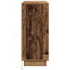 vidaXL Buffet LED Bois ancien 90 x 32 x 75 cm Bois d'ing&eacute;nierie
