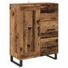 vidaXL Buffet Bois Ancien 69,5 x 34 x 90 cm Bois d'ing&eacute;nierie et fer
