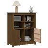 vidaXL Buffet Marron miel 83x41,5x100 cm Bois massif de pin