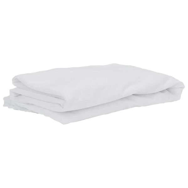 vidaXL Prot&egrave;ge-matelas blanc 160x220 cm imperm&eacute;able