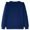 Sweatshirt pour enfants bleu marine 116
