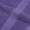 vidaXL Serviettes de bain FROGN 10 pcs violet 100x150 cm 360 g/m&sup2;