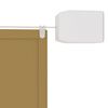 vidaXL Auvent vertical Beige 140x600 cm Tissu oxford