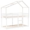 vidaXL Toit de lit pour enfants 213x95,5x144,5 cm bois de pin massif